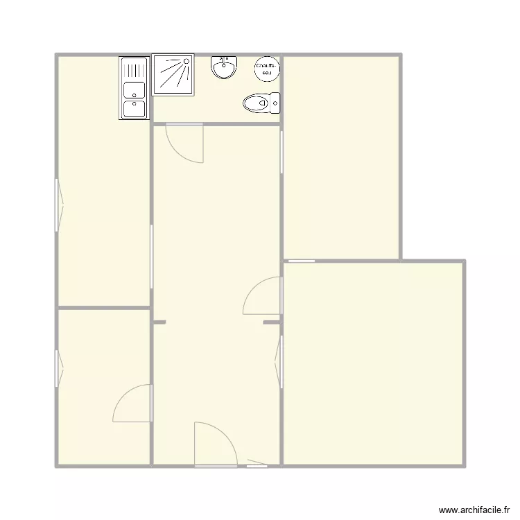 52 V - SOARES. Plan de 