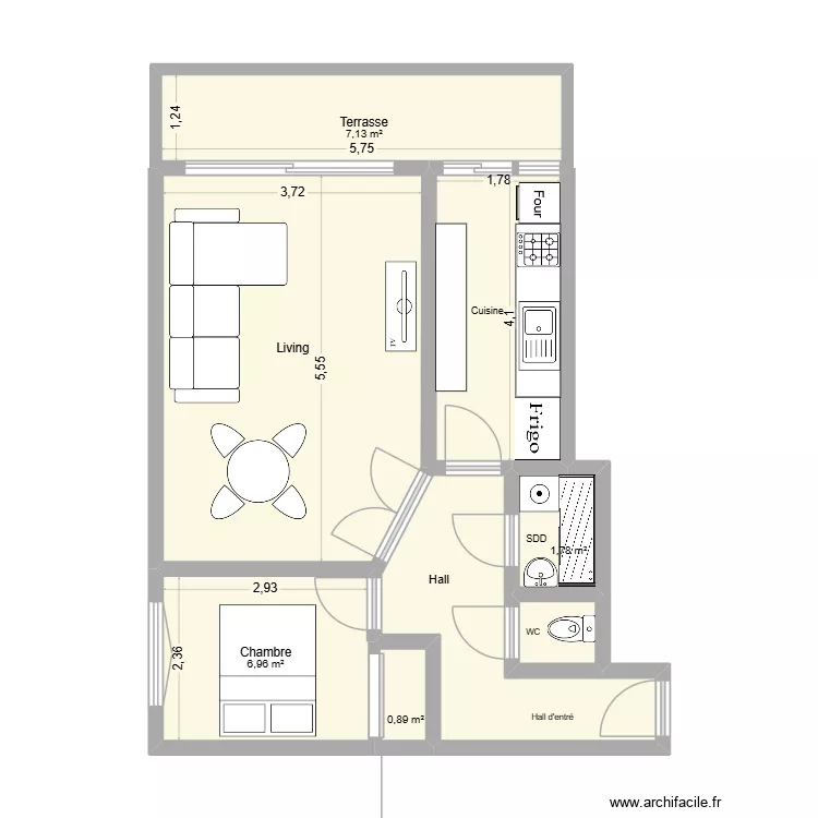 pprementtttttCharmile. Plan de 6 et 52 m² pprementtttttCharmile. Plan de 6 et 52 m²