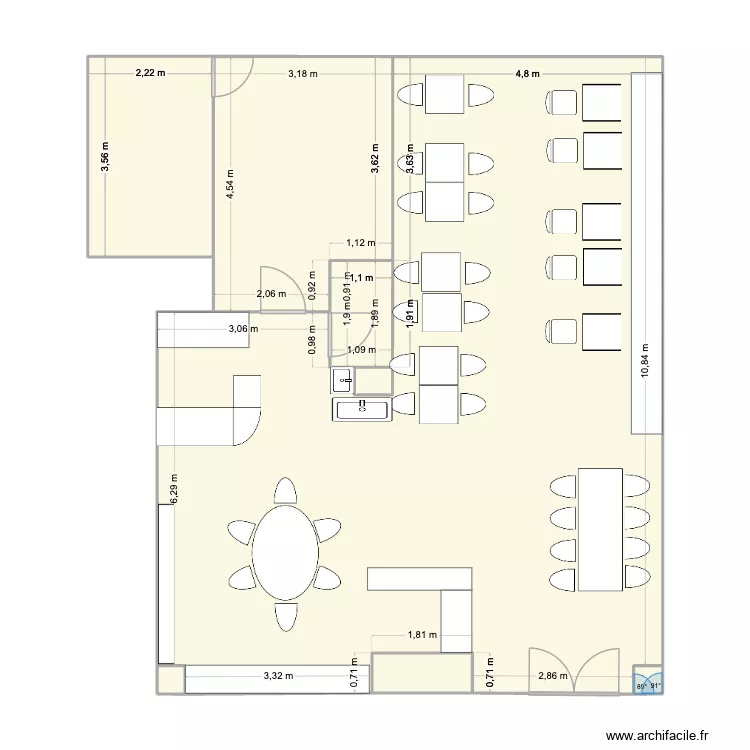 test Plan mimosa v4. Plan de 7  et 105 m²