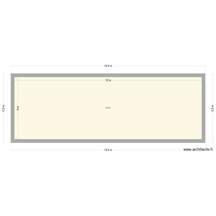 PLAN CUISINE FRANCOFOLIES. Plan de 2  et 73 m²