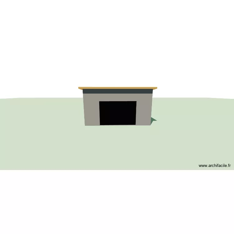 garage. Plan de 1 et 30 m² garage. Plan de 1 et 30 m²