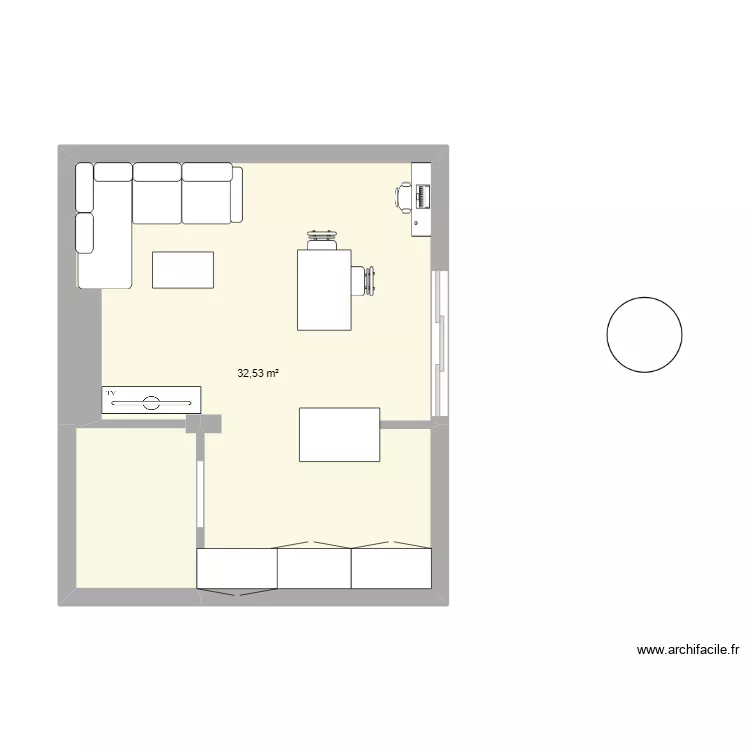 appart catlyn2. Plan de 