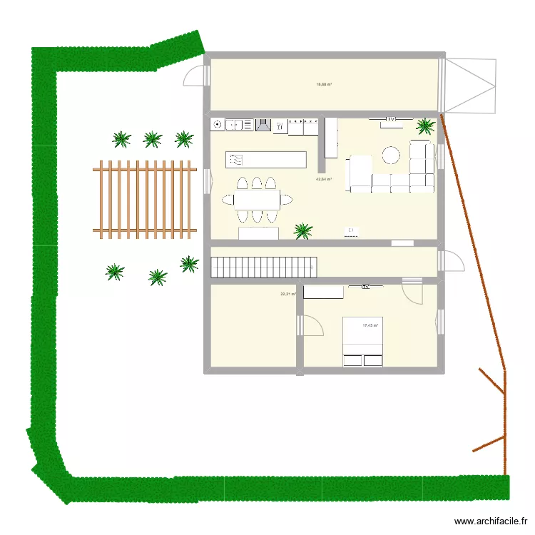 maison sermoise. Plan de 