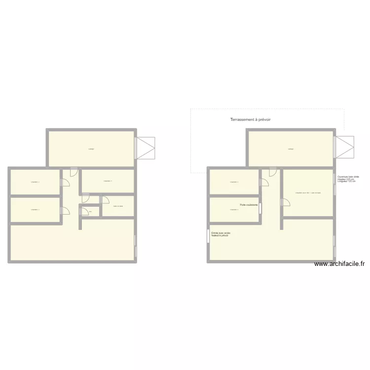 GAIGNARD. Plan de 