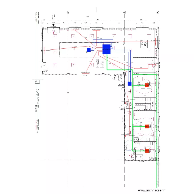 CLIM RDC MERIGNAC. Plan de CLIM RDC MERIGNAC. Plan de