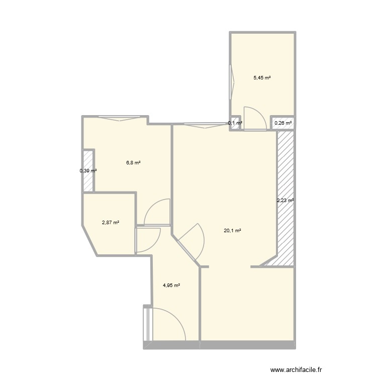 Jarente. Plan de 0 pièce et 0 m2