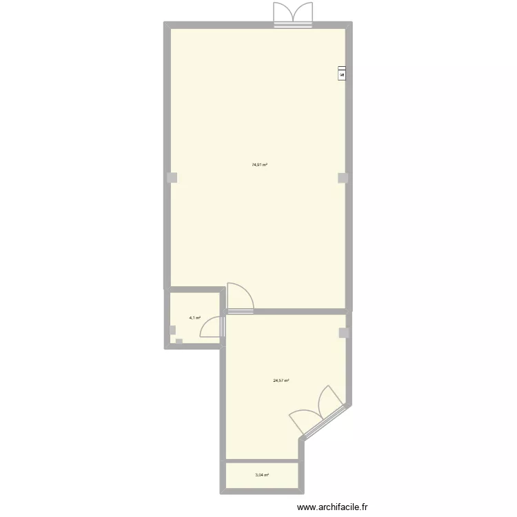 Mt mawley. Plan de 4  et 107 m²