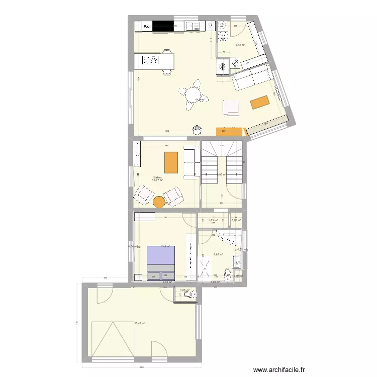 Troisgots plan Archi V3+cuisine+sb. Plan de Troisgots plan Archi V3+cuisine+sb. Plan de