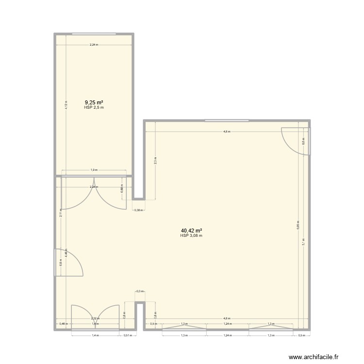xxxx. Plan de 0 pièce et 0 m2