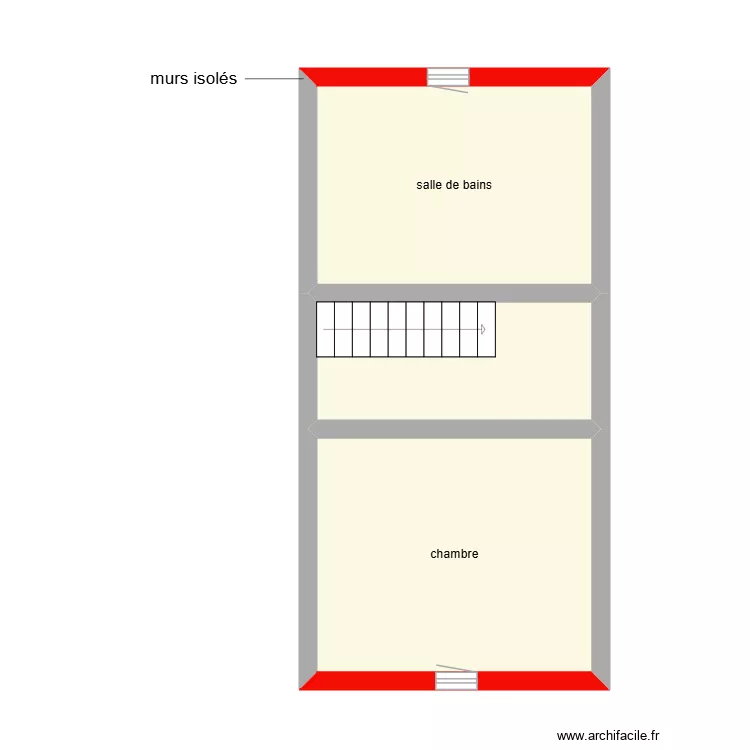 thomasson deuxi&egrave;me &eacute;tape 3. Plan de 3  et 32 m²