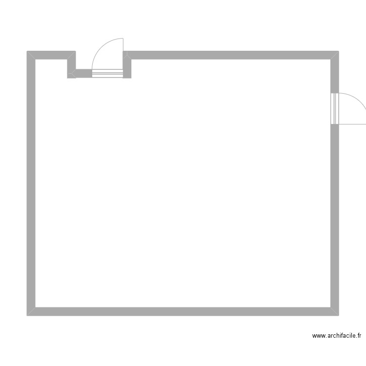 Labo A36 porte de secours. Plan de 0 pièce et 0 m2