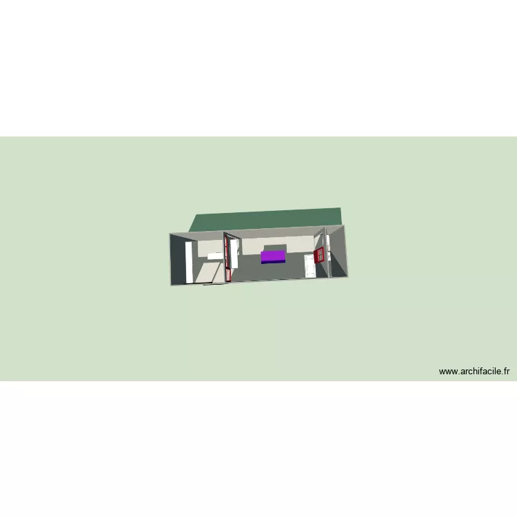 Momo Groom. Plan de 3 et 19 m² Momo Groom. Plan de 3 et 19 m²