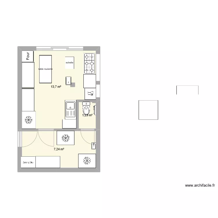 LABO Garage. Plan de 