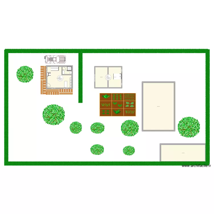 MAISON 2. Plan de MAISON 2. Plan de