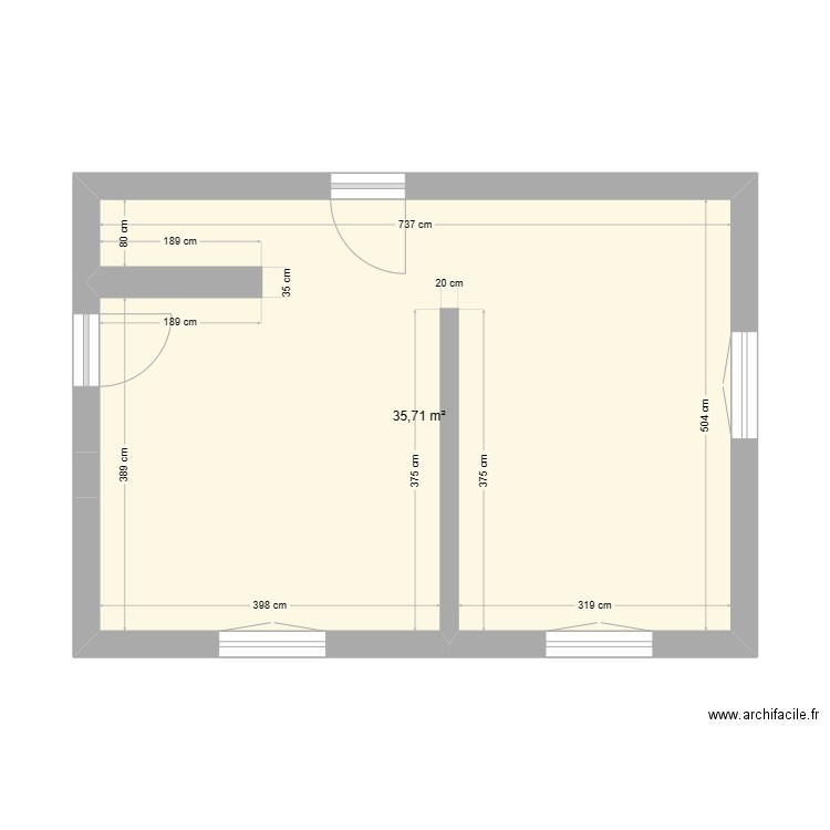 Levier Sous-sol . Plan de 0 pièce et 0 m2