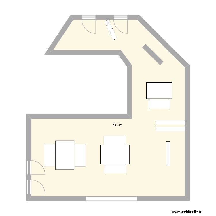 DEVRED. Plan de 0 pièce et 0 m2
