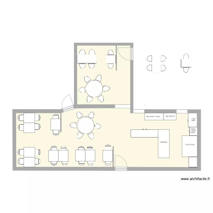 plan de salle. Plan de 