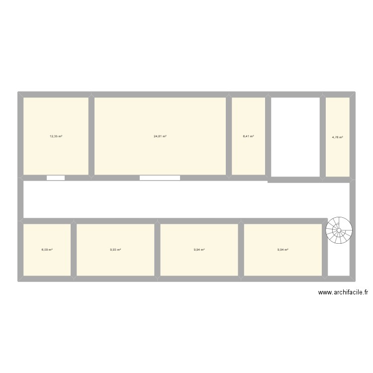 Etage Gammarth 2024. Plan de 0 pièce et 0 m2
