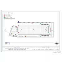 Plan s&eacute;curit&eacute; salle Jumet