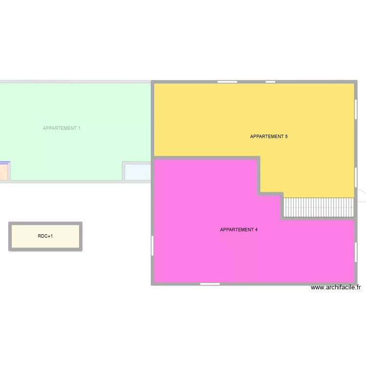 Terzulli Sebastien. Plan de 21  et 1565 m²