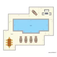 Terrasse piscine Jonqui&egrave;res