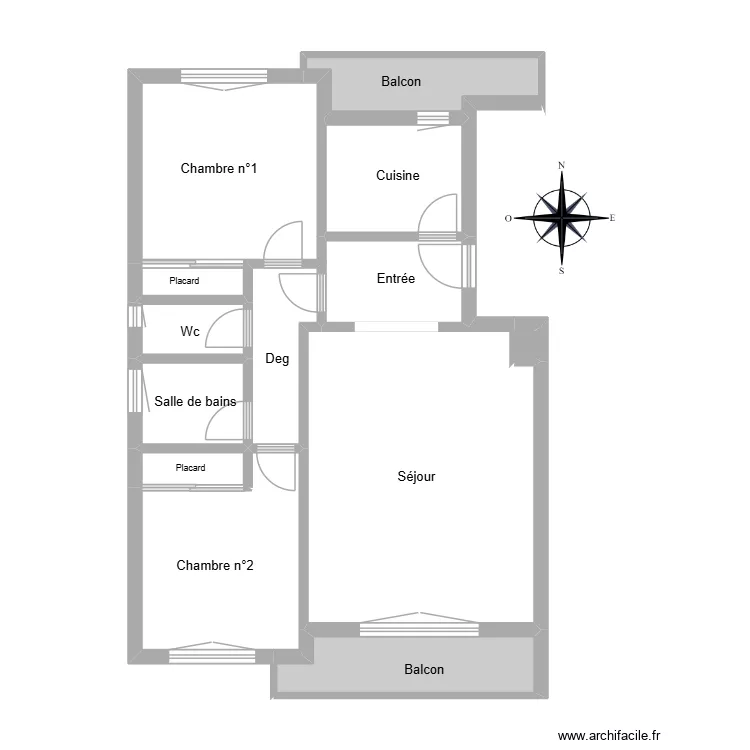 51734. Plan de 12  et 68 m²