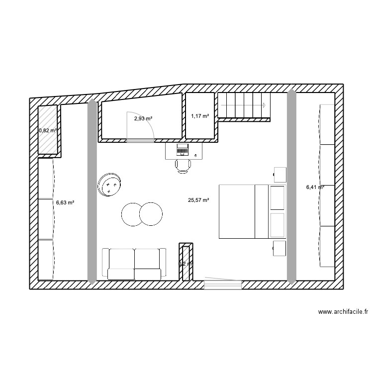 Chatel saint germain. Plan de 0 pièce et 0 m2