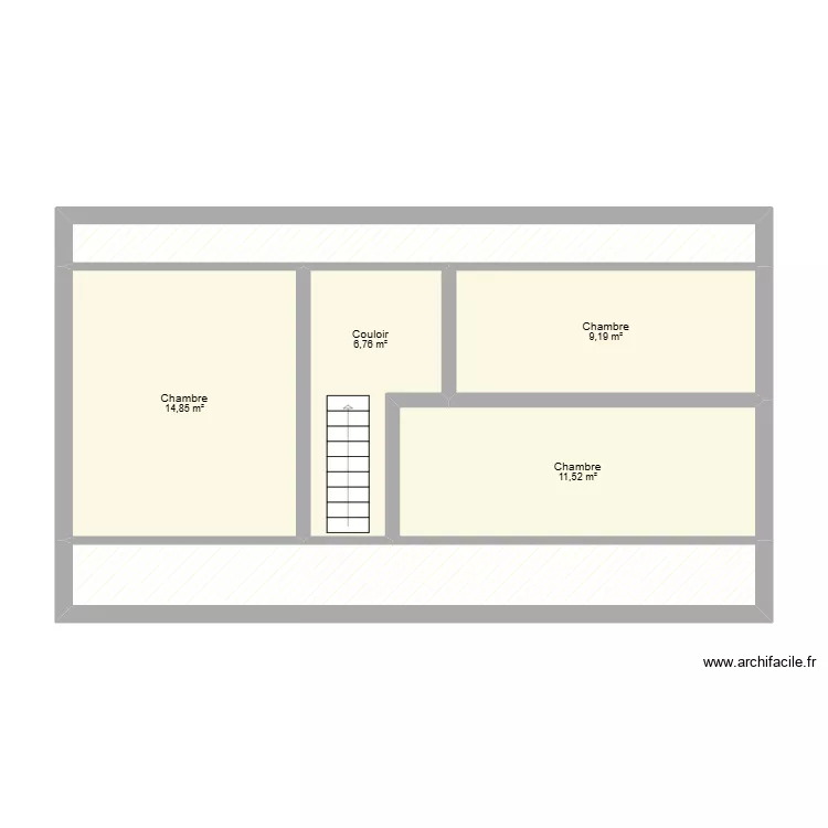 de witasse 1 er. Plan de 6  et 60 m²