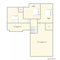 PLAN REZ-DE-CHAUSSÉE 3 CHAMBRES