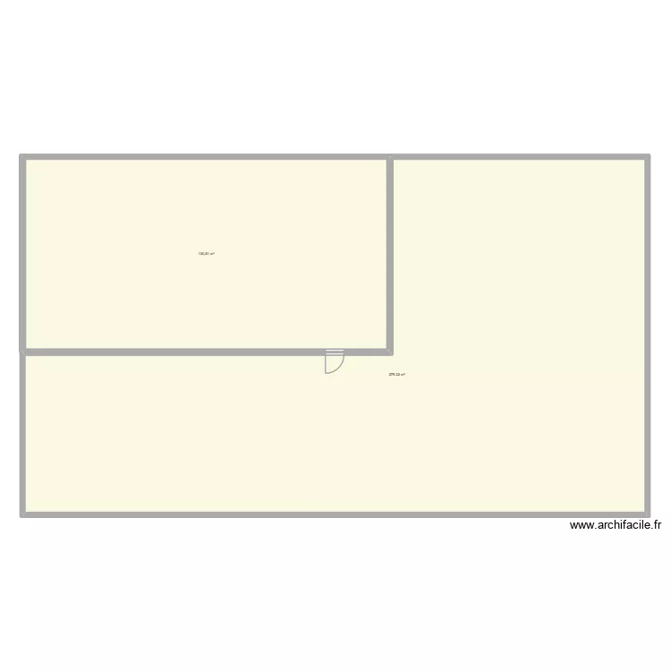 4 fev 26. Plan de 2  et 410 m²