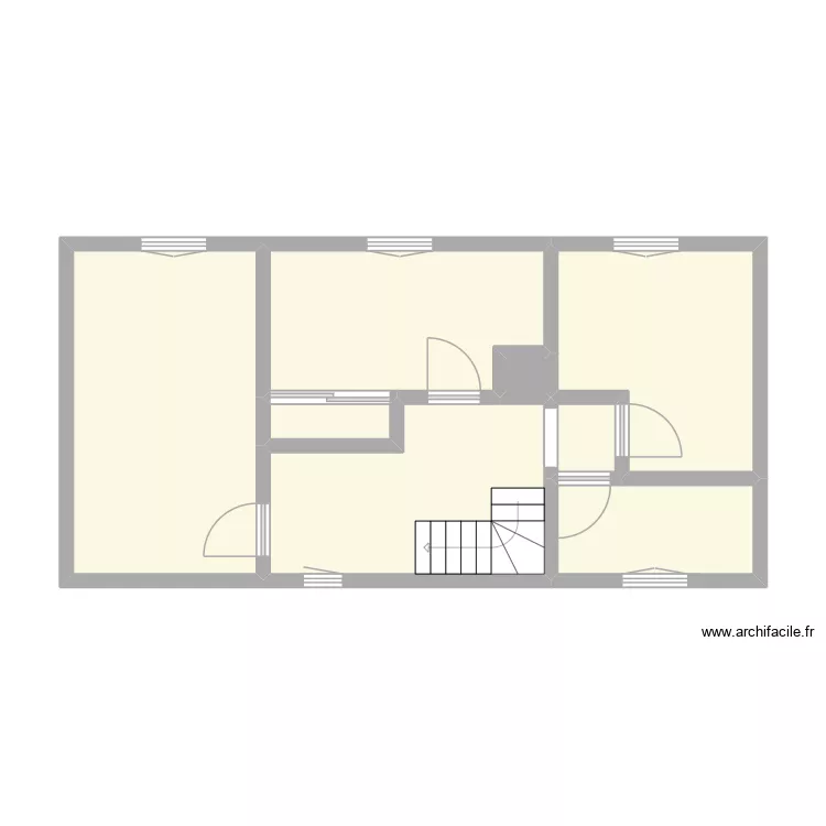 STUDER  - Saint-Pierre-de-Varengeville. Plan de 17  et 134 m²