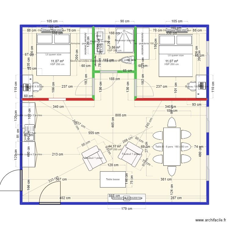 V1 Sophie . Plan de 0 pièce et 0 m2