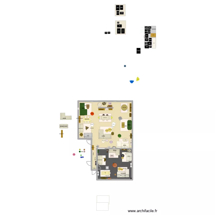MAGASIN SEPTEMBRE 2026. Plan de 2 Pièces et 189 m² MAGASIN SEPTEMBRE 2026. Plan de 2 Pièces et 189 m²