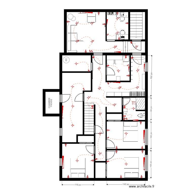 Thibault electrique. Plan de 0 pièce et 0 m2