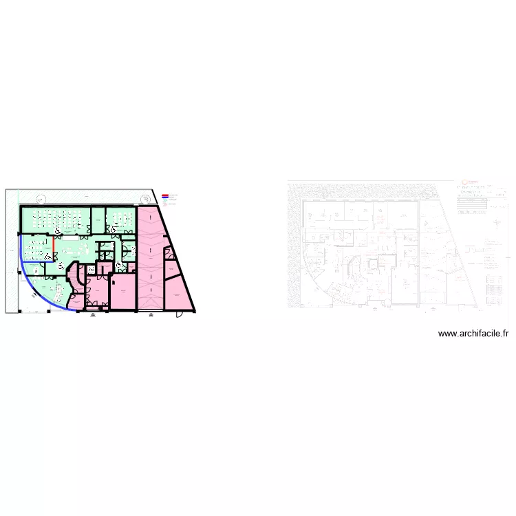 Lyon Domer RDC - projet ERP v2. Plan de 