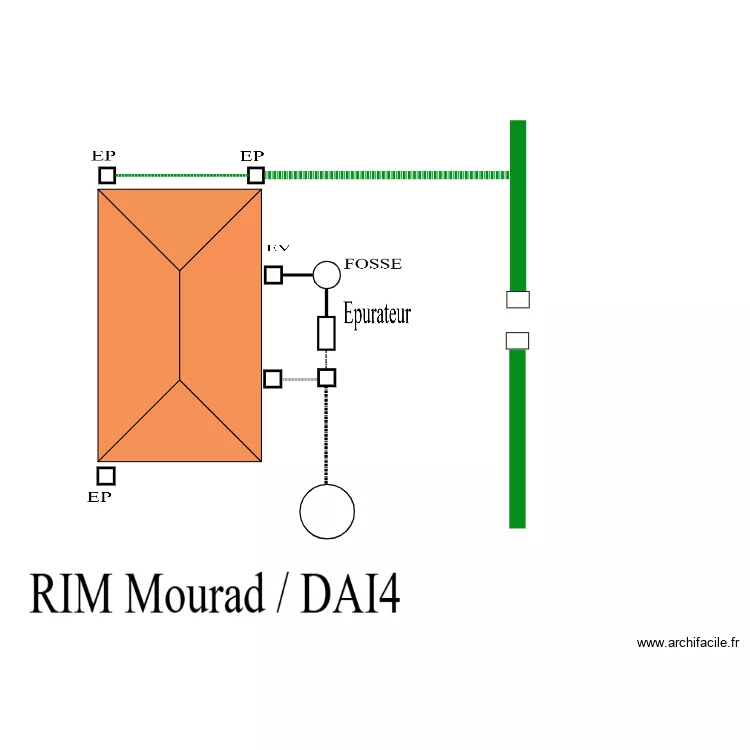 plan plomberie controle. Plan de 