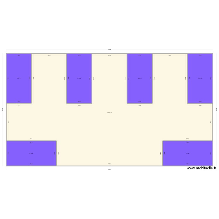 implantation mobile home. Plan de 0 pièce et 0 m2