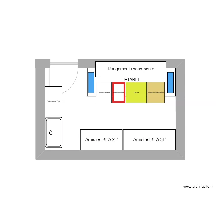 CAVE-ATELIER. Plan de CAVE-ATELIER. Plan de