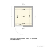 DP02 - Plan de masse abri de jardin (parking)