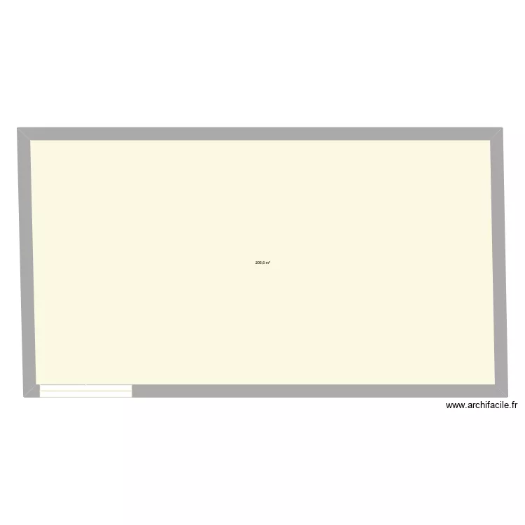 Grange. Plan de 