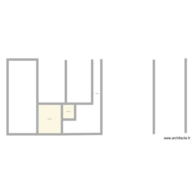 BCEAO Zchor. Plan de 2 et 15 m² BCEAO Zchor. Plan de 2 et 15 m²