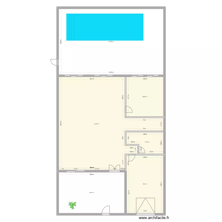 TINJA. Plan de 6 et 350 m² TINJA. Plan de 6 et 350 m²