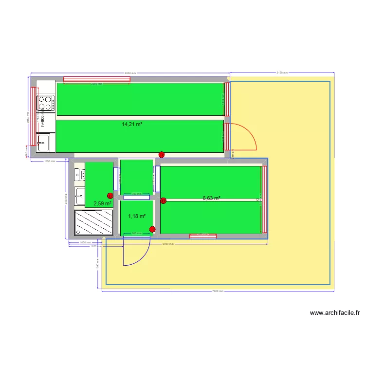 30-1 Углич ТП. Plan de 