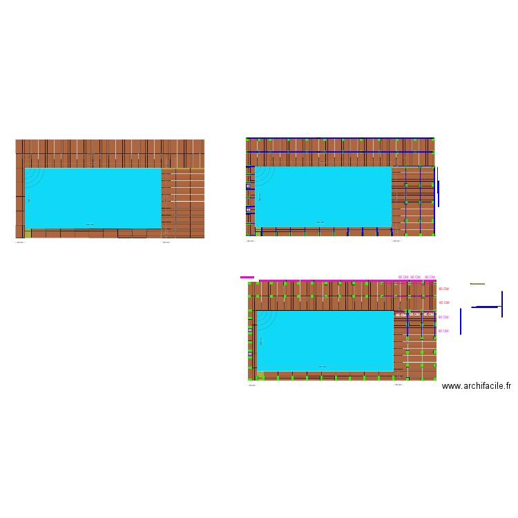 PISCINE 2. Plan de 0 pièce et 0 m2