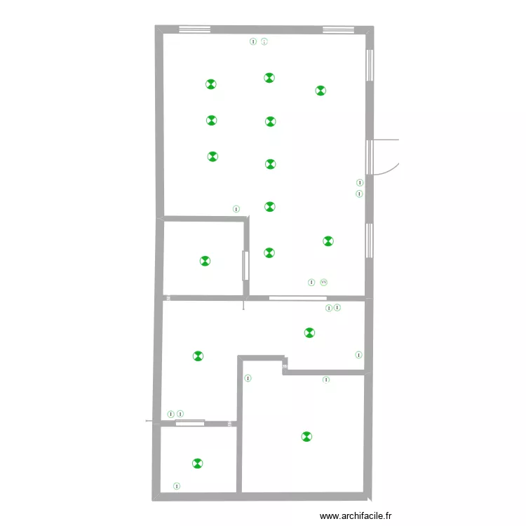 Frantz4. Plan de 2 Pièces et 107 m²