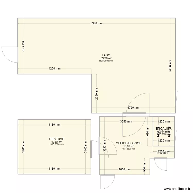 MAISON CHRISTE. Plan de MAISON CHRISTE. Plan de