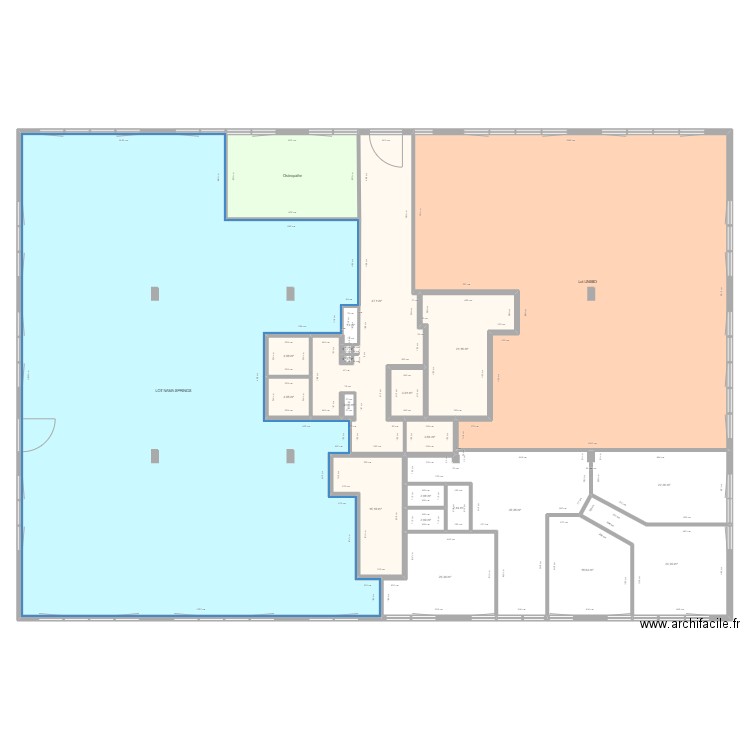 R2 Roussillon - vacant 150 m² v2. Plan de 0 pièce et 0 m2