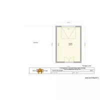 Vue plan du garage et Car Port existant
