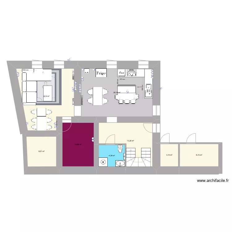 MAISON SCIONZIER V3. Plan de 