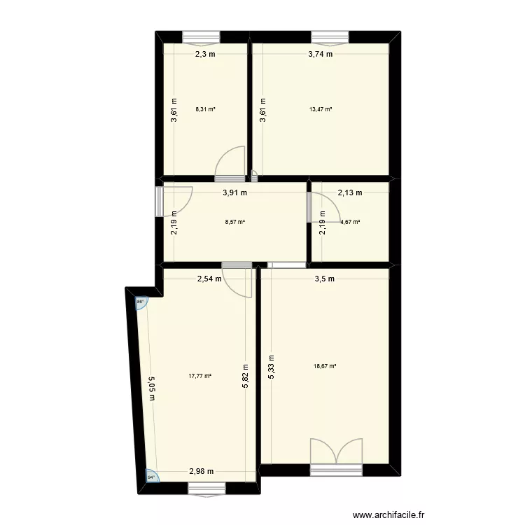 Prilly. Plan de 0 pièce et 0 m2